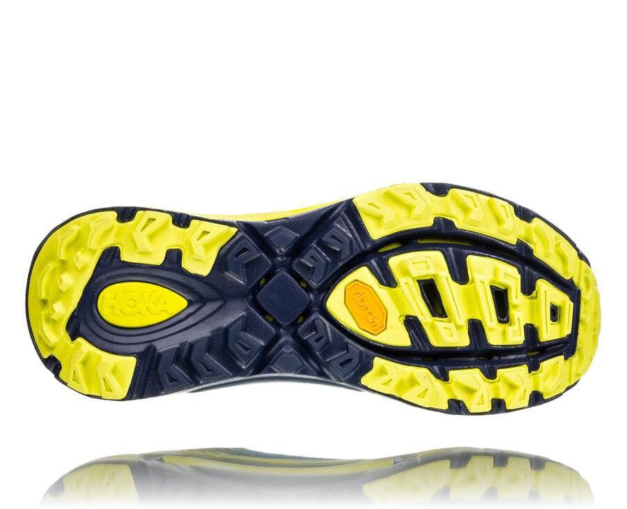 Hoka One One トレイルシューズ レディース 青/緑 - EVO マファテ2 - HV9543678